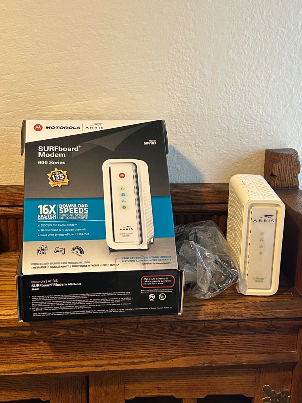 Motorola Arris SURFboard Modem 600 series SB6183